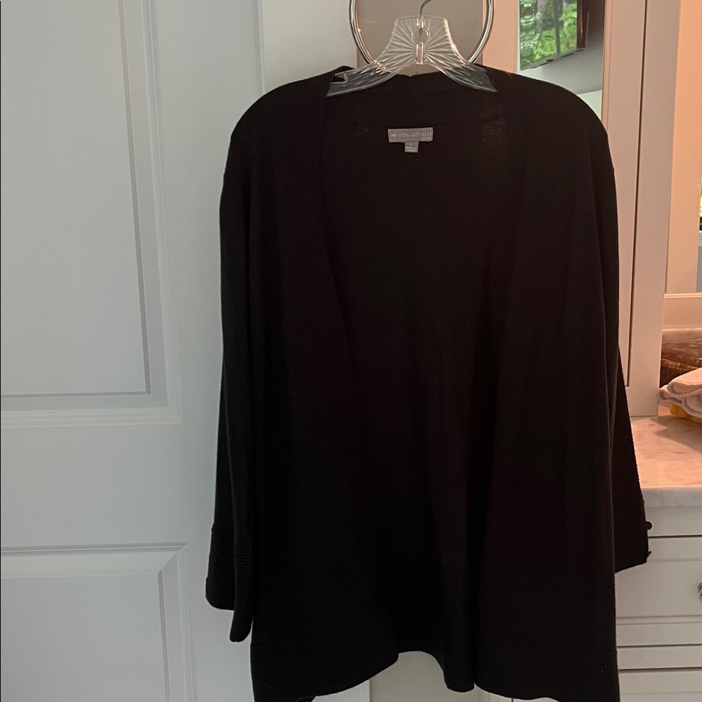 Revolution Black Cardigan Sweater
